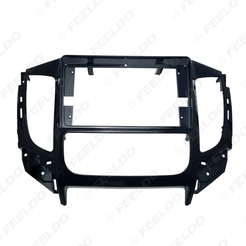 Car 9" 2Din Fascia Panel Frame Dash Kit For Mitsubishi Triton(2015+)