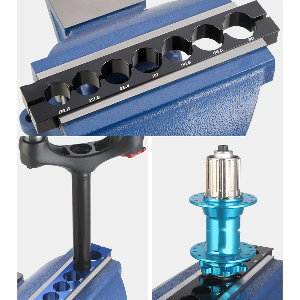 

Bicycle Vise Axle Fixture Bike Reapir Clamp Fork Seatpost Hub Wheelset Reapair Bike Reapair Tool Clamp TL-L1 Ф32/35/38/43/45mm