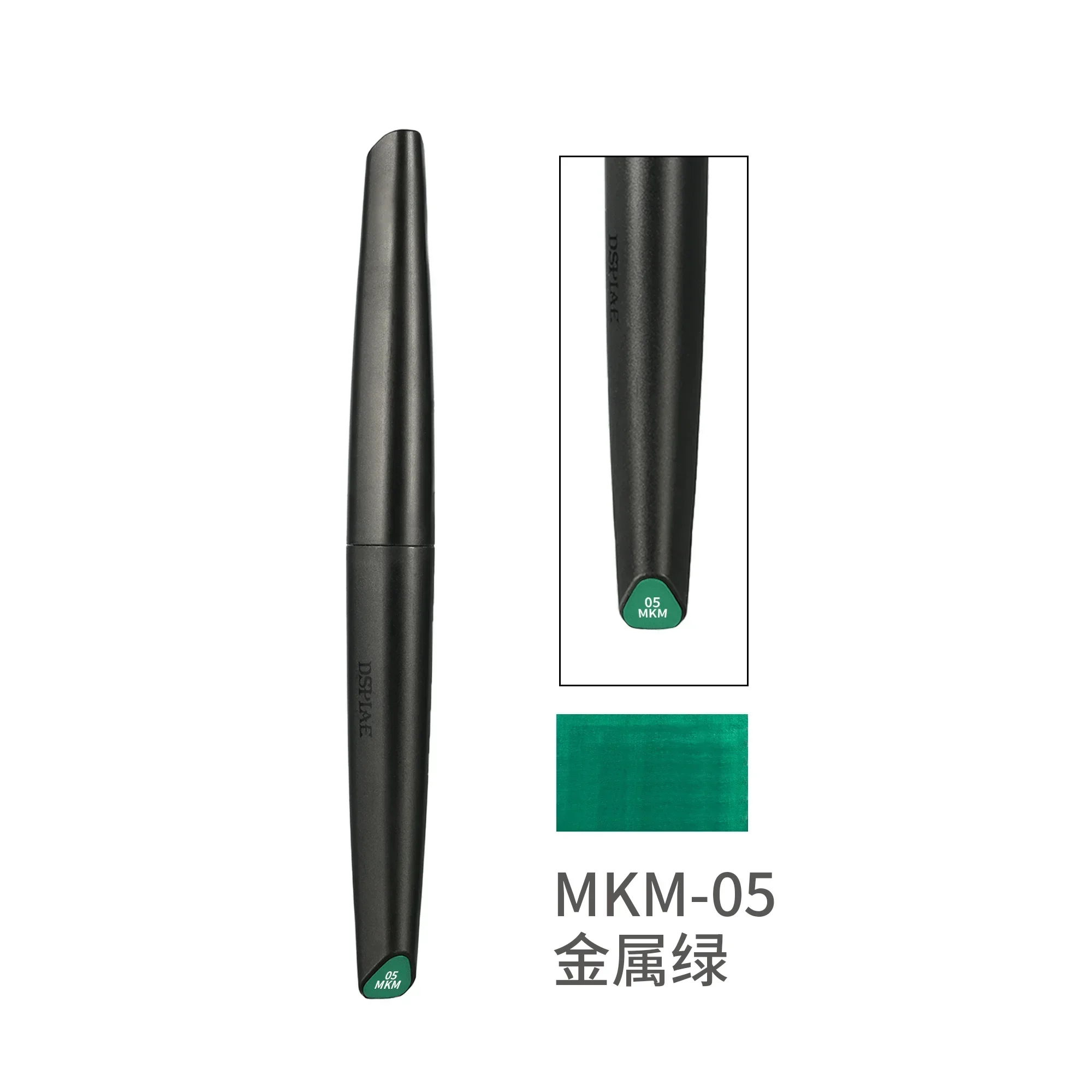 Dspiae 12 สีชุดปากกาแปรงน้ํา Soft Tip Markers เป็นมิตรกับสิ่งแวดล้อมสีฐานเรืองแสงเมทัลลิคสําหรับศิลปะหัตถกรรมการวาดภาพ