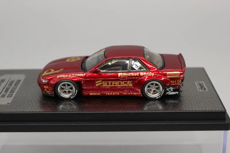 INNO  1:64 Nissan Silvia S13 Pandem V2 Collection of die-cast alloy car decoration model toys