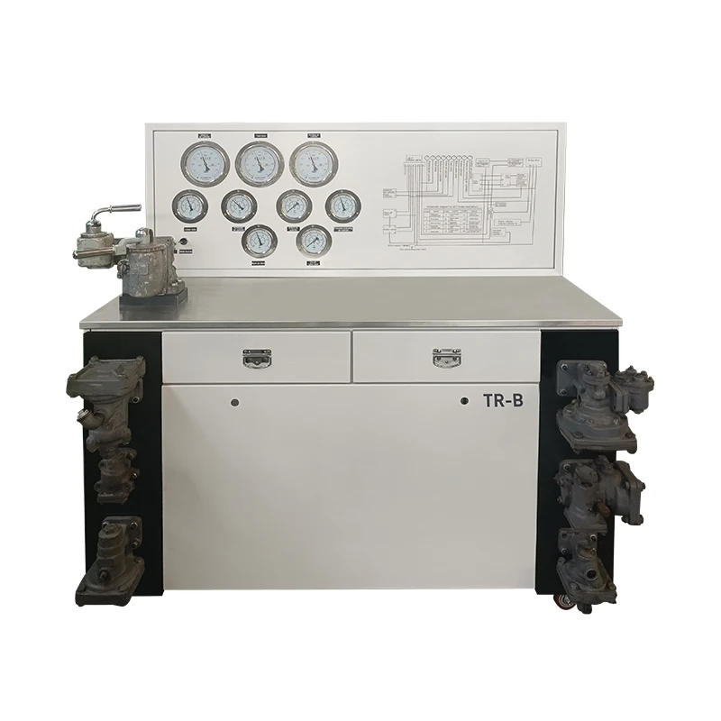 Train Maintenance Tr-B Train Brake Valves Stand Tr-B Electrical Air Brake Valve Air Compressor Test Bench