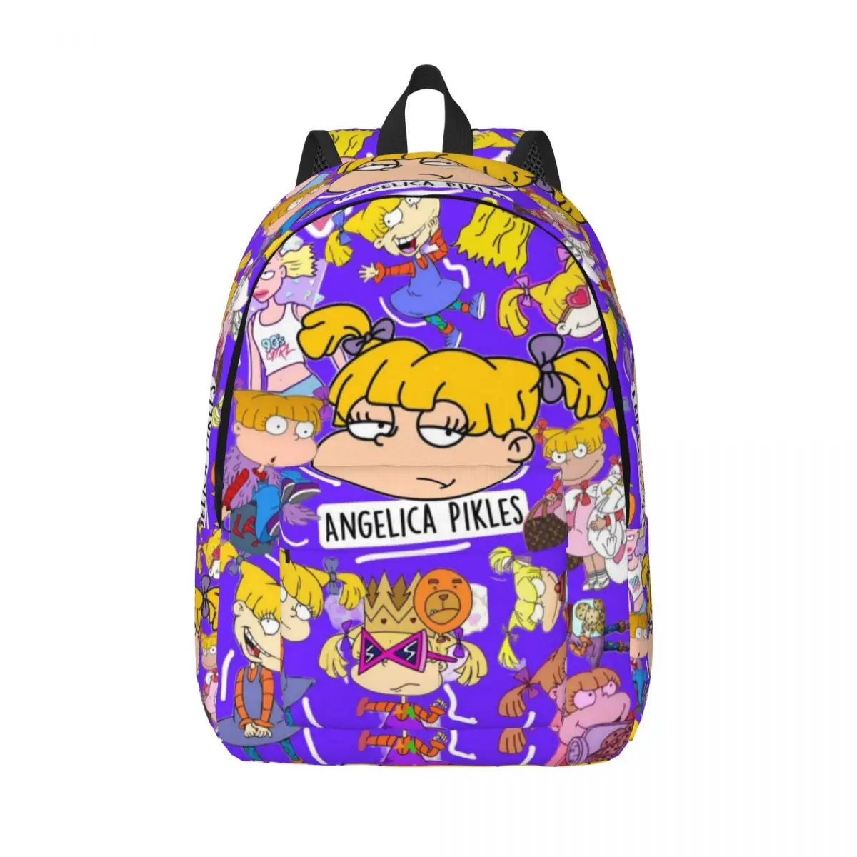 

Рюкзак в стиле аниме Rugratsed Chuckie Finster для мужчин и женщин, крутой студенческий рюкзак для пешего туризма, путешествий, рюкзак для ноутбука, компьютера, спортивная сумка