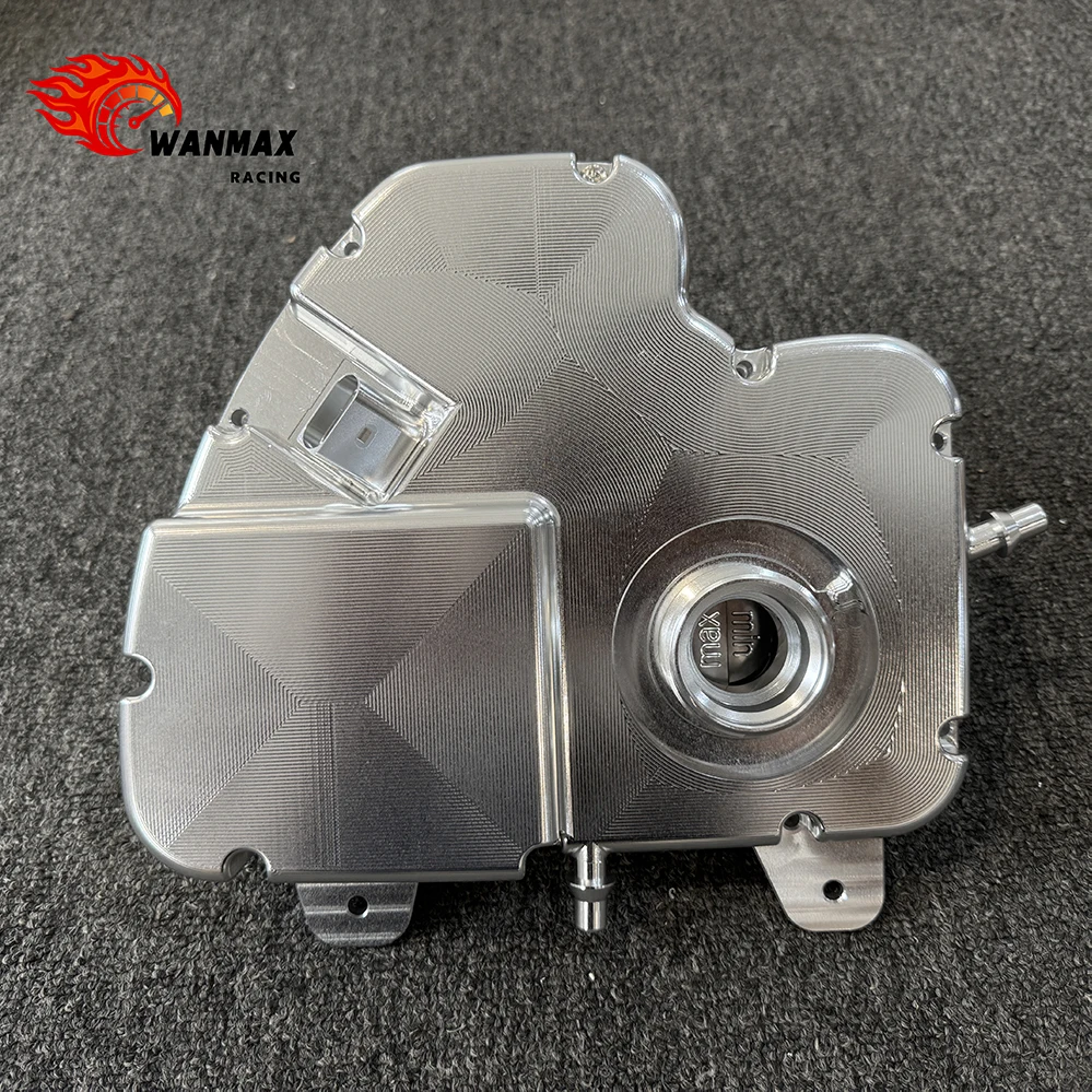 CNC High-Temperature Coolant Reservoir Tank for BMW F90 M5 M8 - Aluminum Alloy Reinforced Cooling System Upgrade