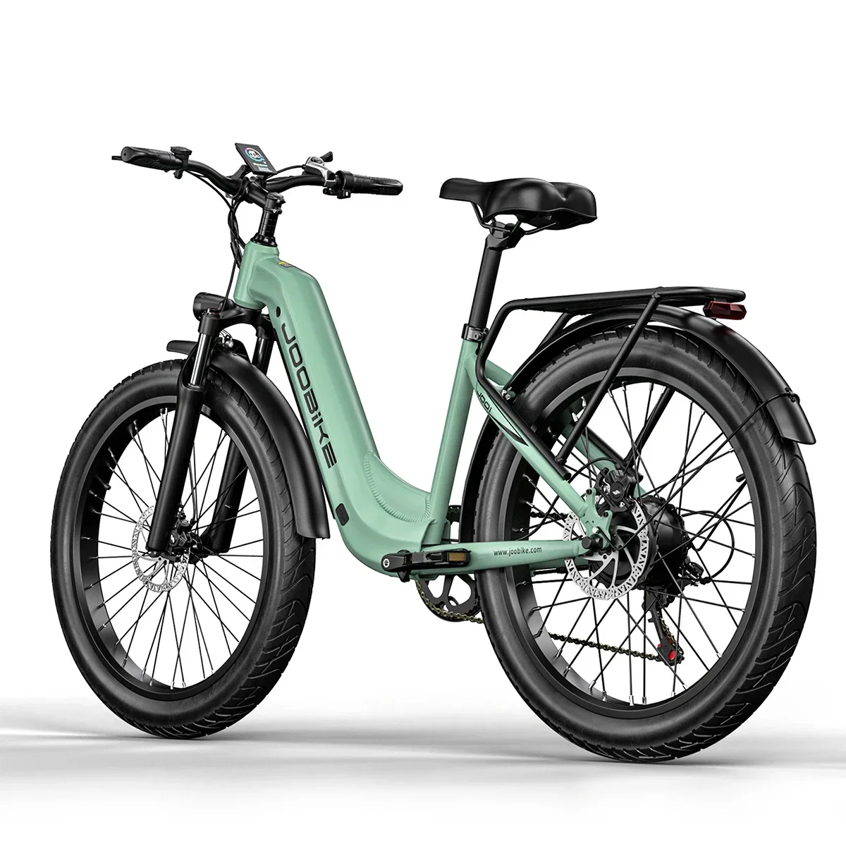 JOOBIKE JOO1 Elektrofahrrad für Erwachsene, Herren E-Mountainbike, 48V17.5AH Akku, 26 Zoll Reifen, All-Terrain E-Bike – Detail 13