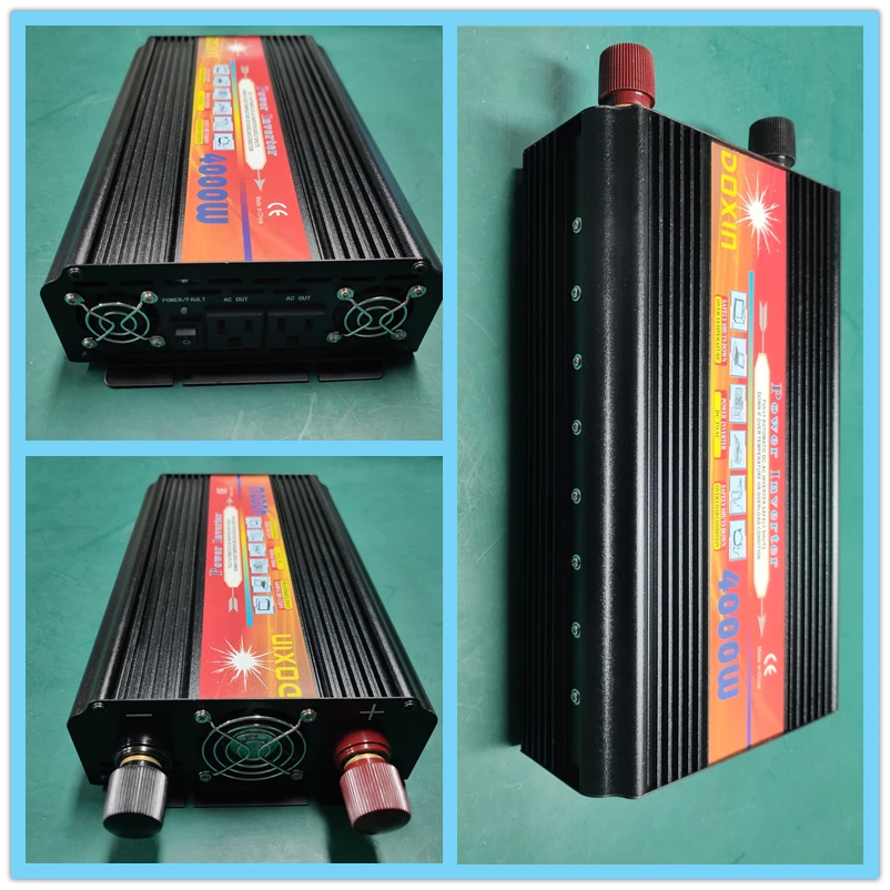 4000W/8000Watt Hight Capactiy Power Inverter   DC 12V to AC 110V Power Converter