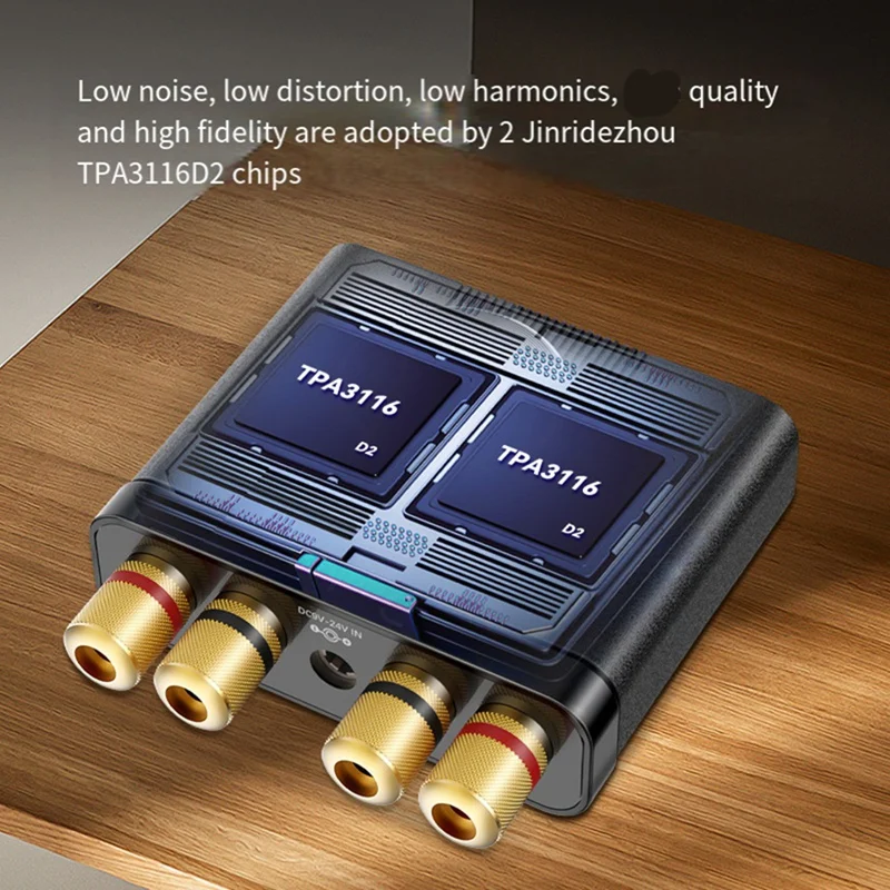 

Bluetooth Power Amplifier, 20W Stereo HiFi Digital Receiver, Us PlugJAS