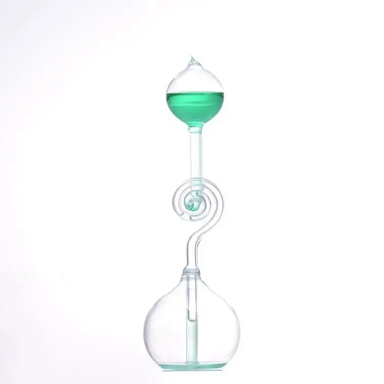 Handheld Temperature-SensingBoiling Temperature-Sensing Glass Craft Ornament Bottle Love Thermometer