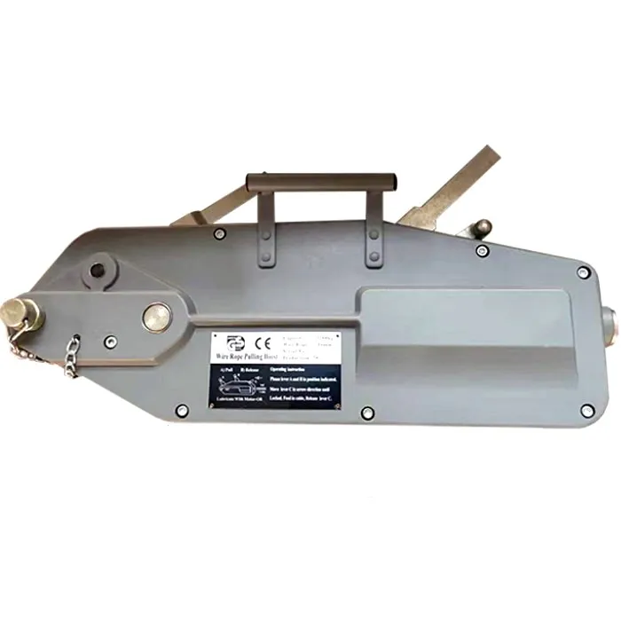 0.8Ton-5.4ton رافعة رافعة سلك حبل سحب الرافعة