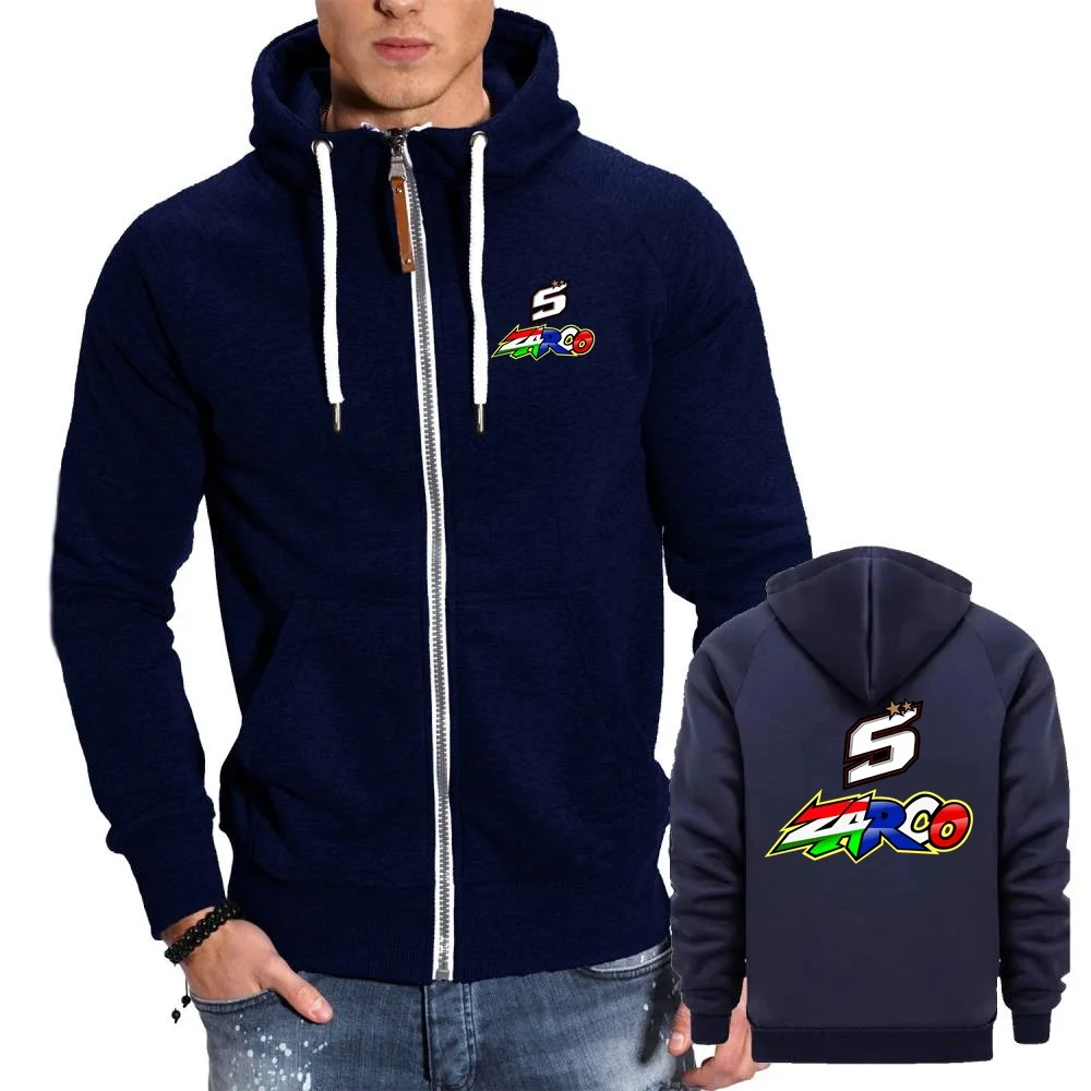 JOHANN ZARCOes No. Толстовки Moto Rider, мужские толстовки с капюшоном, верхняя одежда, удобные флисовые куртки с капюшоном, праздничные повседневные мужские пальто