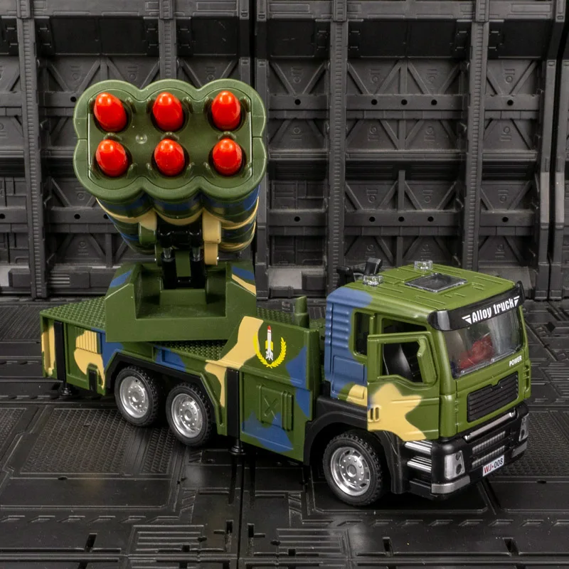 1:50 simulation alloy military model ornament children's toy car with sound and lighting functions rich details fine workmanship