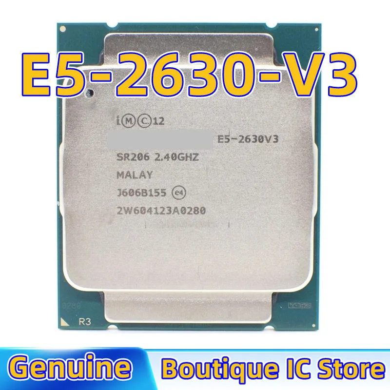 Xeon E5 2630LV3 2630L V3 8-cores 1.8GHz LGA 2011-3 cpu processor