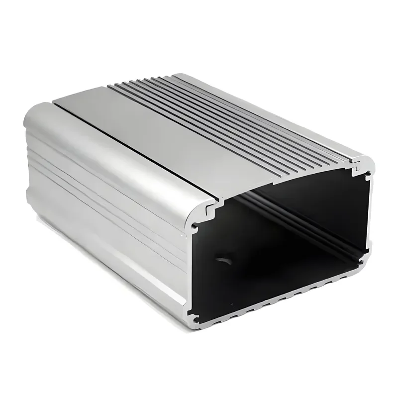 for Custom Anodized Aluminum Electronic Enclosure Power Amplifier Printed Circuit Board Box Extrusion Case
