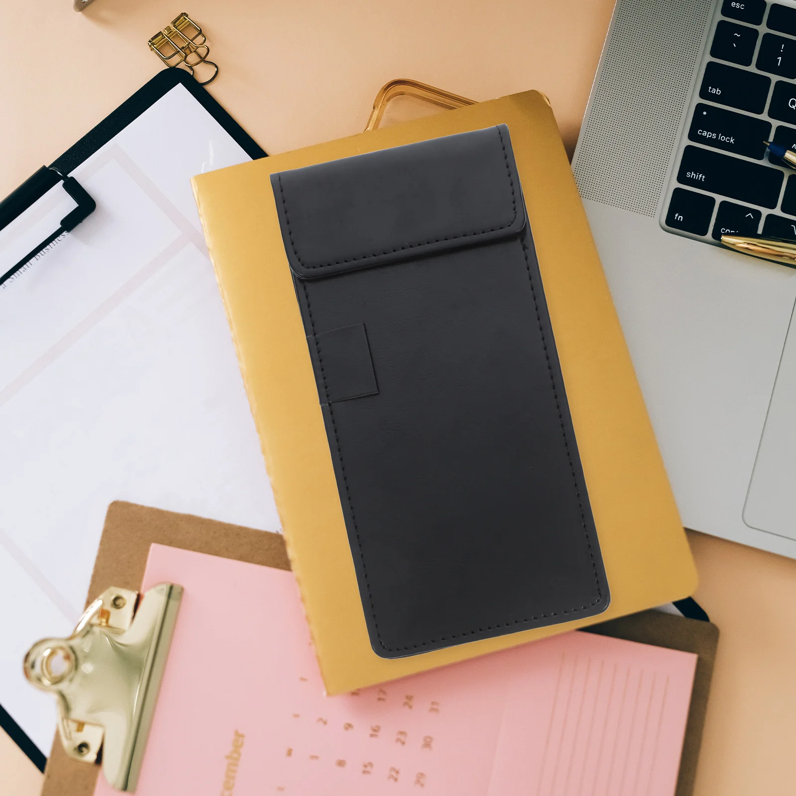 

Small Menu Clipboard Artificial Magnetic Holder For Receipts Bills Signatures Notepad Pen Office Restaurant Supply Memo