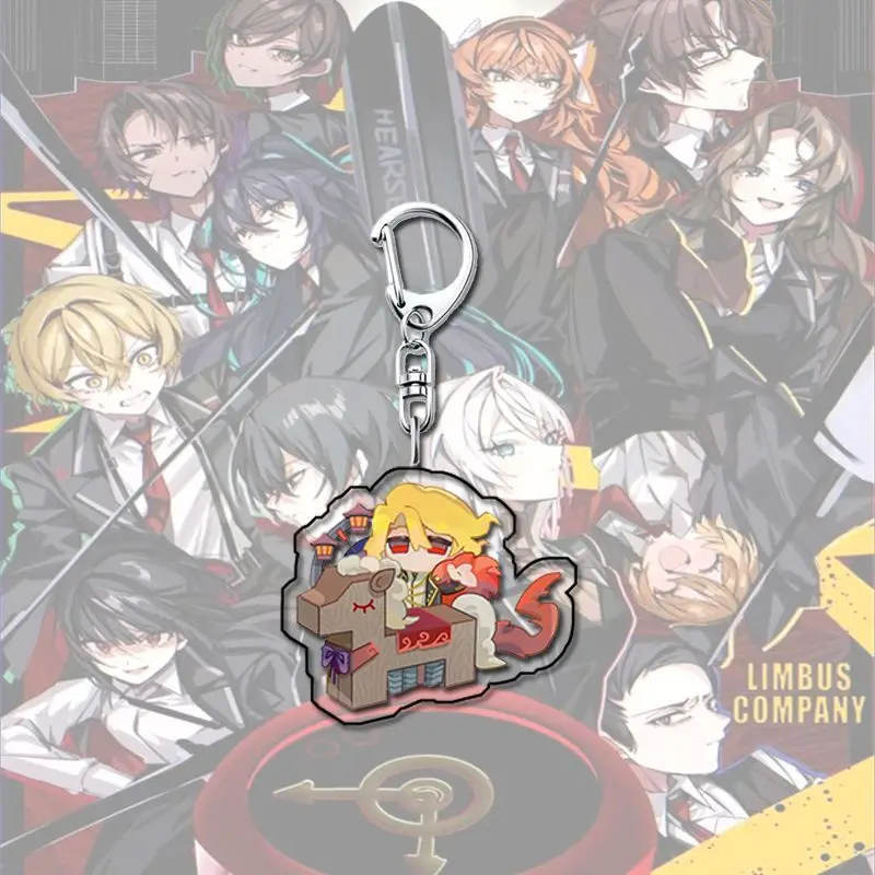 8 個ムールソー・エミル・シンクレアアクリルキーホルダー漫画アニメキーリングバッグ車のキーペンダント装飾子供クリスマスギフト