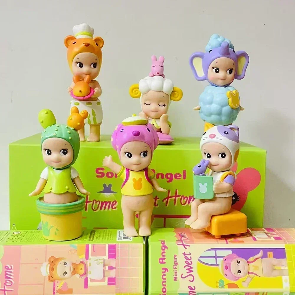 2025 Sonny Angel Dinosaure Série Hippers Récolte Mignon Hippie Poupée à La Mode Téléphone Portable Ornements Boulettes Enfants Jouet Cadeau / Boîte Aveugle Tendance