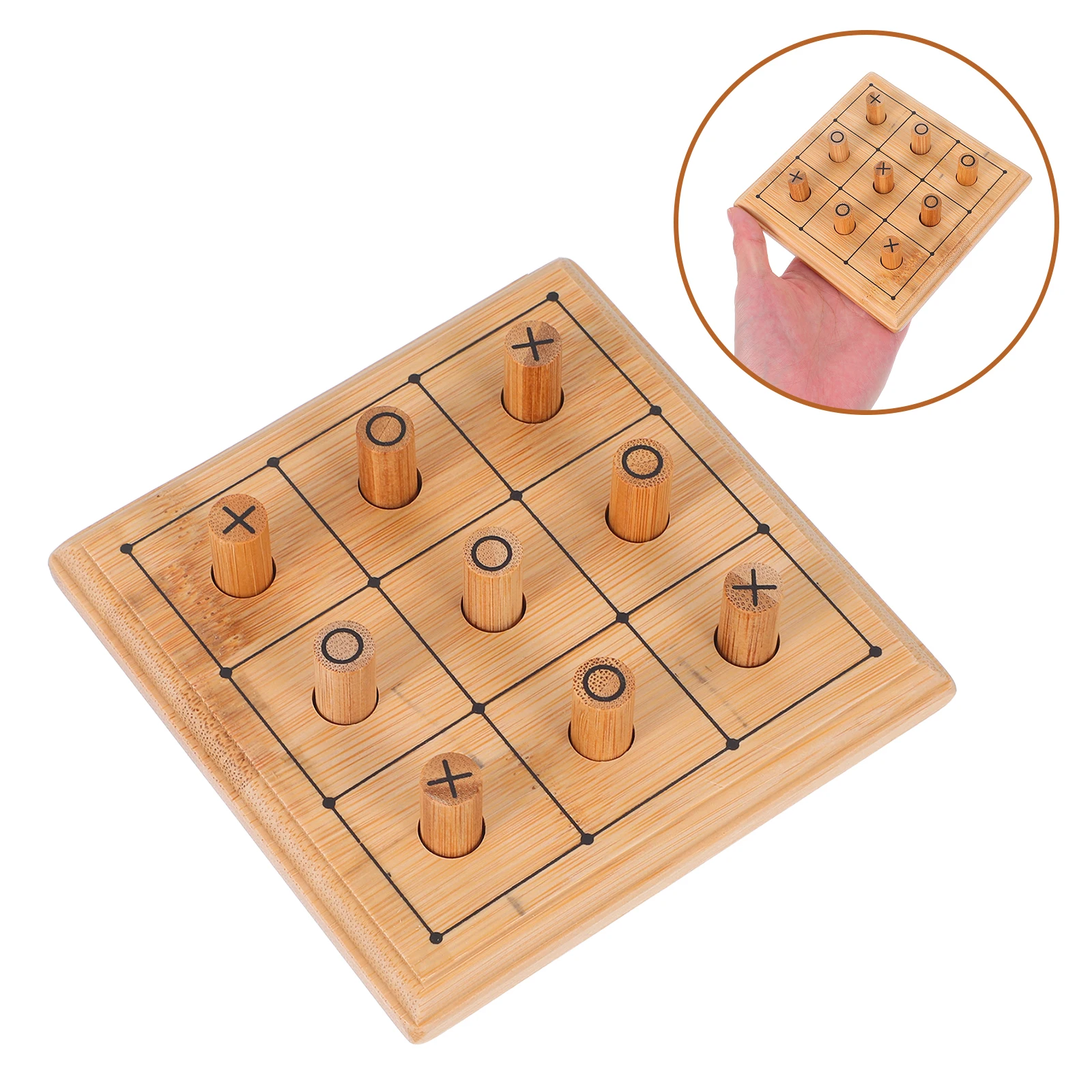 

Wooden Mini Board Kids Educational Family Party Indoor Travel Set Portable Interactive Birthday Party Fun