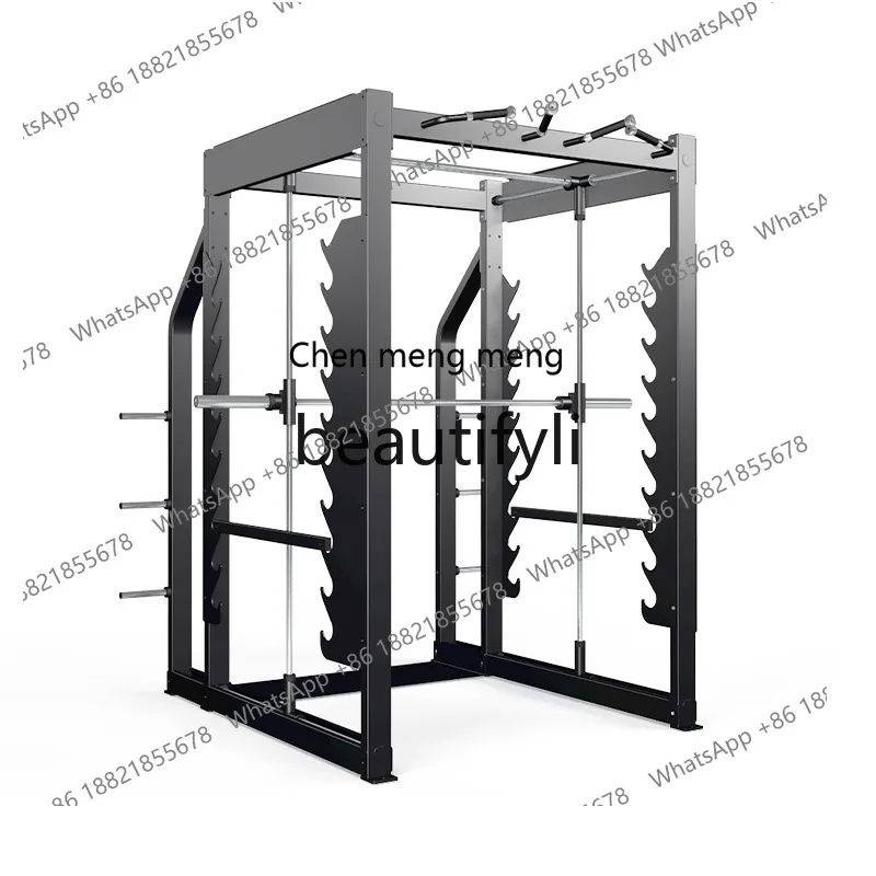 

X 3D Smith machine comprehensive trainer, professional squat bench press gantry frame fitness equipment gym commercial