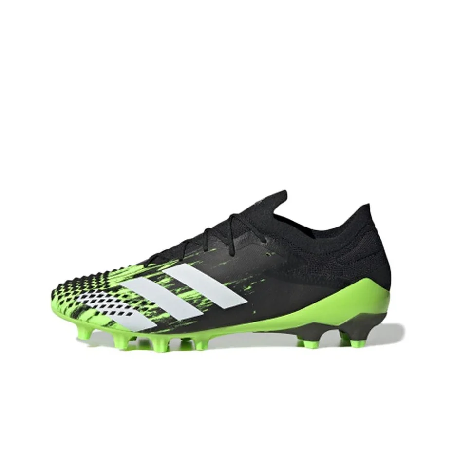 Adidas Predator Mutator 20.1 Soccer Shoes Men's Low Top Black/Logo Green/White FW9748