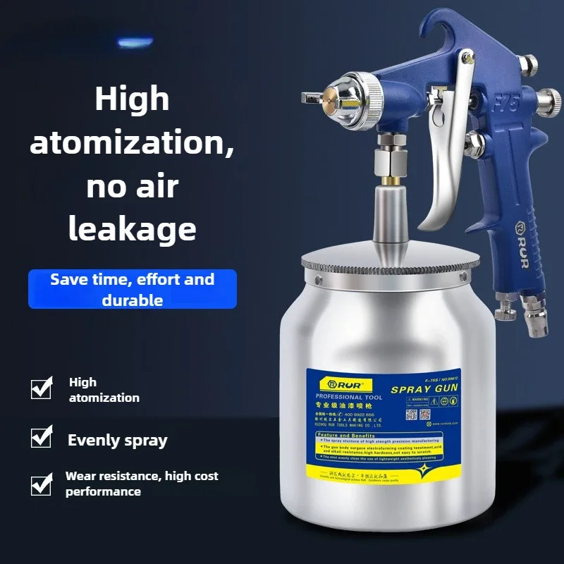 Paint Spray Gun Small High Atomization Gun Oil Paint Latex Paint Special Spray Gun Household DIY Power Tools