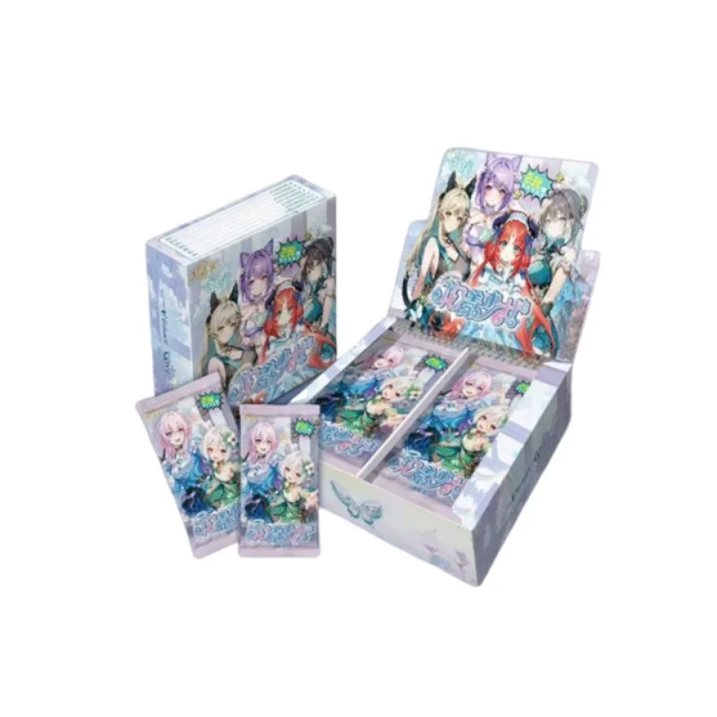 Little Circle Card - Flourishing Girl 2nd Edition - Beautiful Girl Character Cards: Ganyu, Lyme - Anime Peripheral Trading Cards