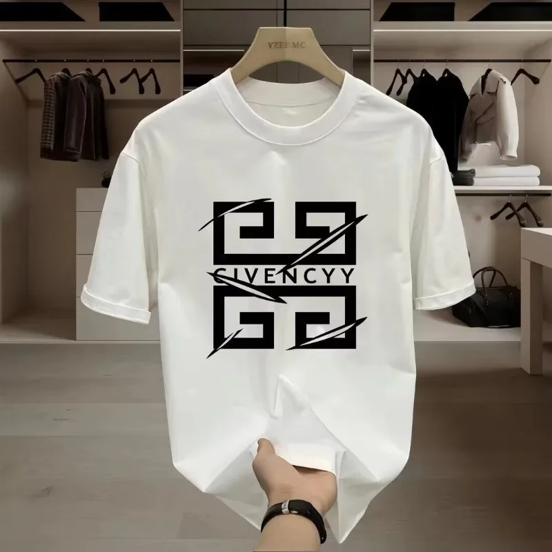 Streetwear Brand Graphic Designer - Kaus Cetak Logo Merek GIVENCY Pria