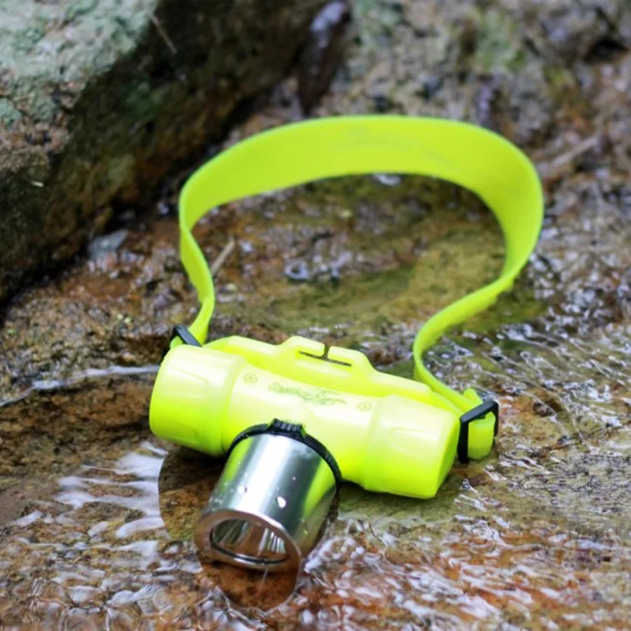 

2pcs Swimming, hiking, camping, fishing, diving, head mounted flashlight