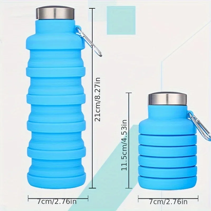 Collapsible Silicone Water Bottle 3