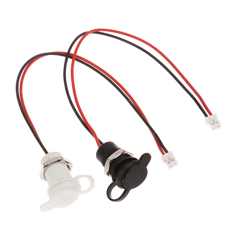 1pc 2Pin High Current Charging Socket With PH2.0 Nut Snap Lock Plate USB TYPE-C Female Type C Waterproof Female Connector Jack