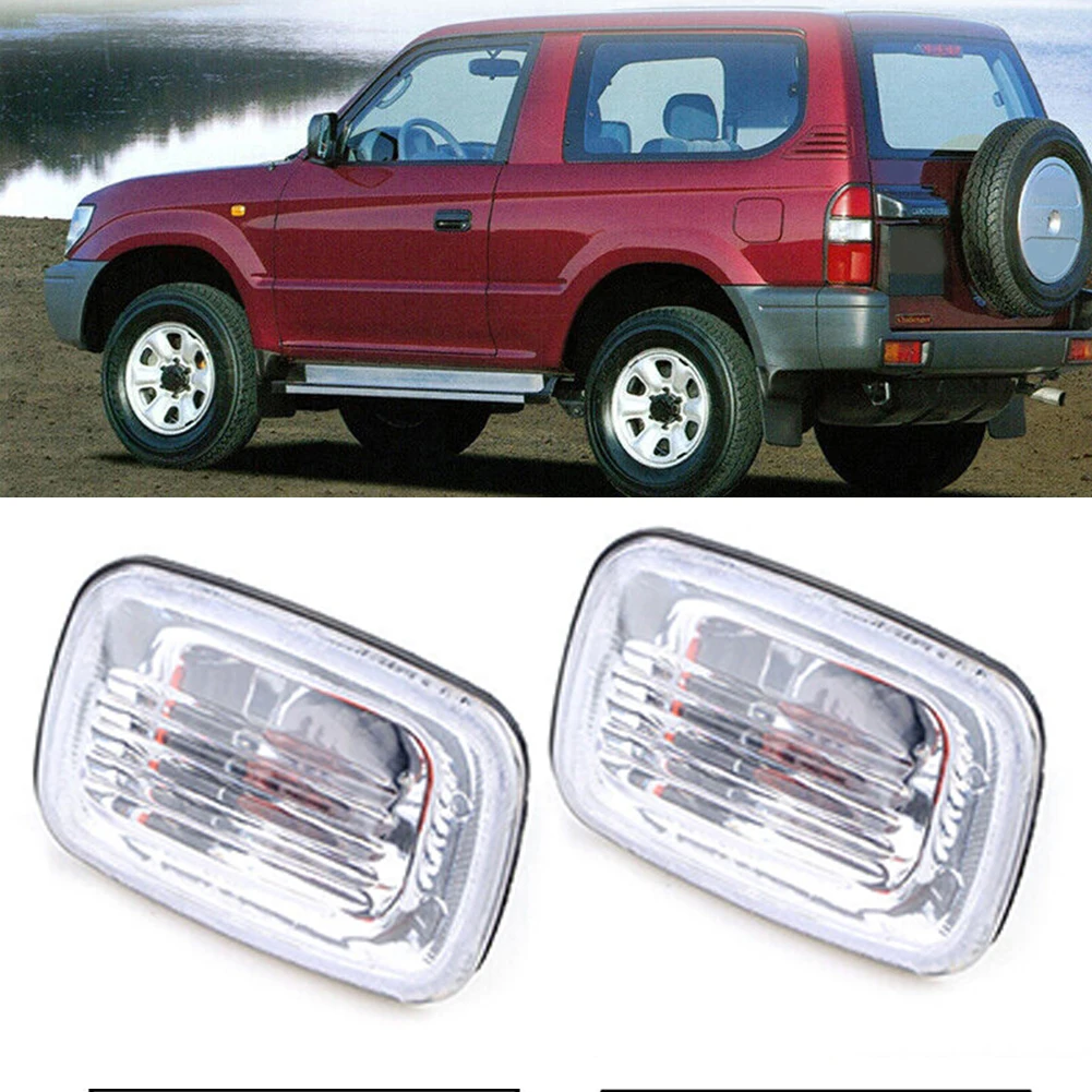 2 Pcs Car Front Bumper Side Marker Turn Signal Lamps Side Marker Light For Toyota For Cruiser LC100 98-07 - Image 4