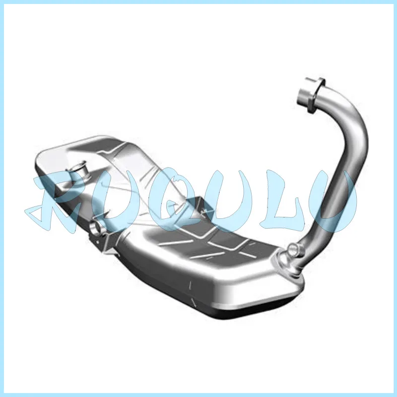 

Zt350-gk-h1 Front Muffler (self-made - National Iv - Electronic Injection Edition) 4084300-007000 For Zontes