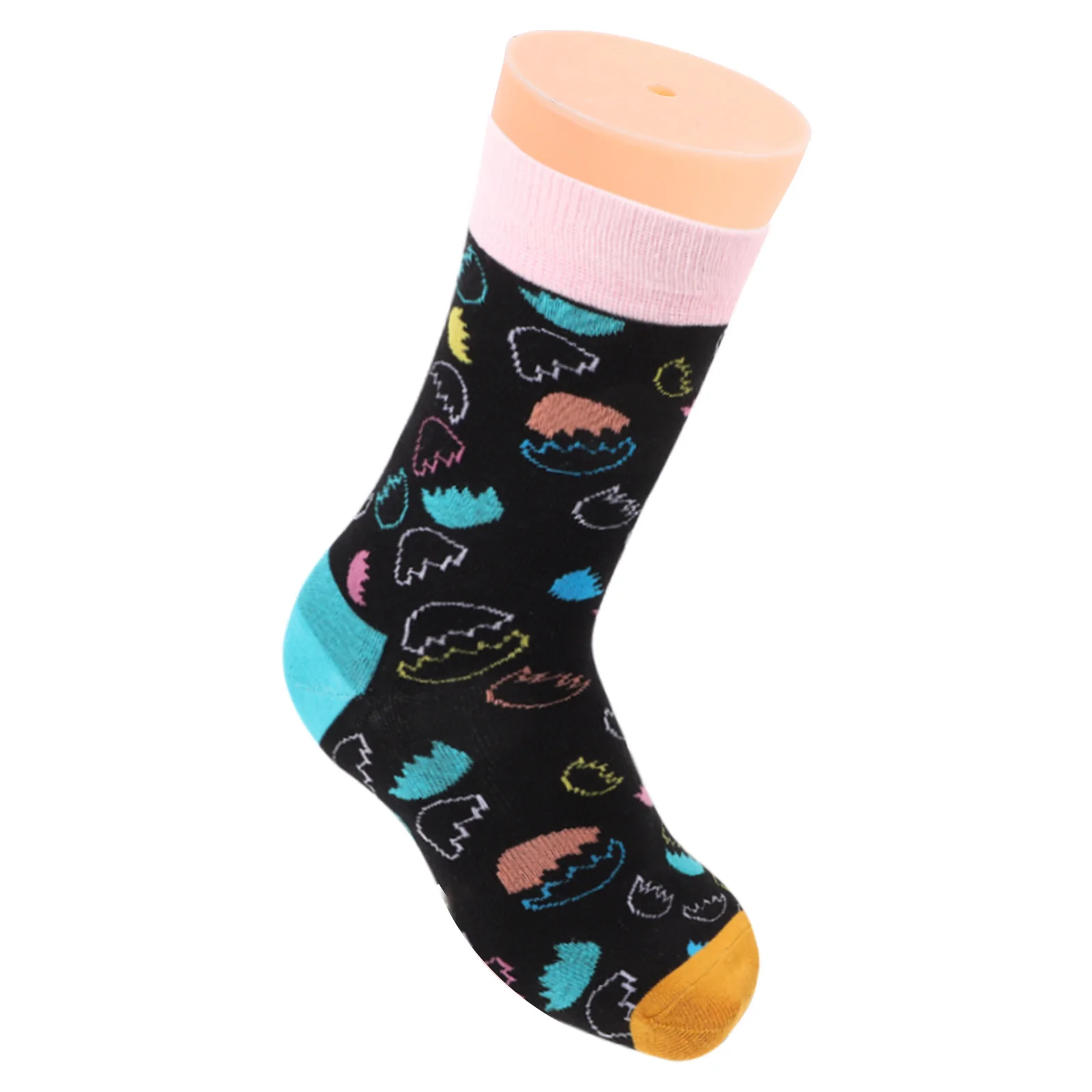 

Plastic Mannequin Foot Realistic Socks Shoes Jewelry Display Unisex Right Foot Thickened Design Smooth Lines Vibrant Colors