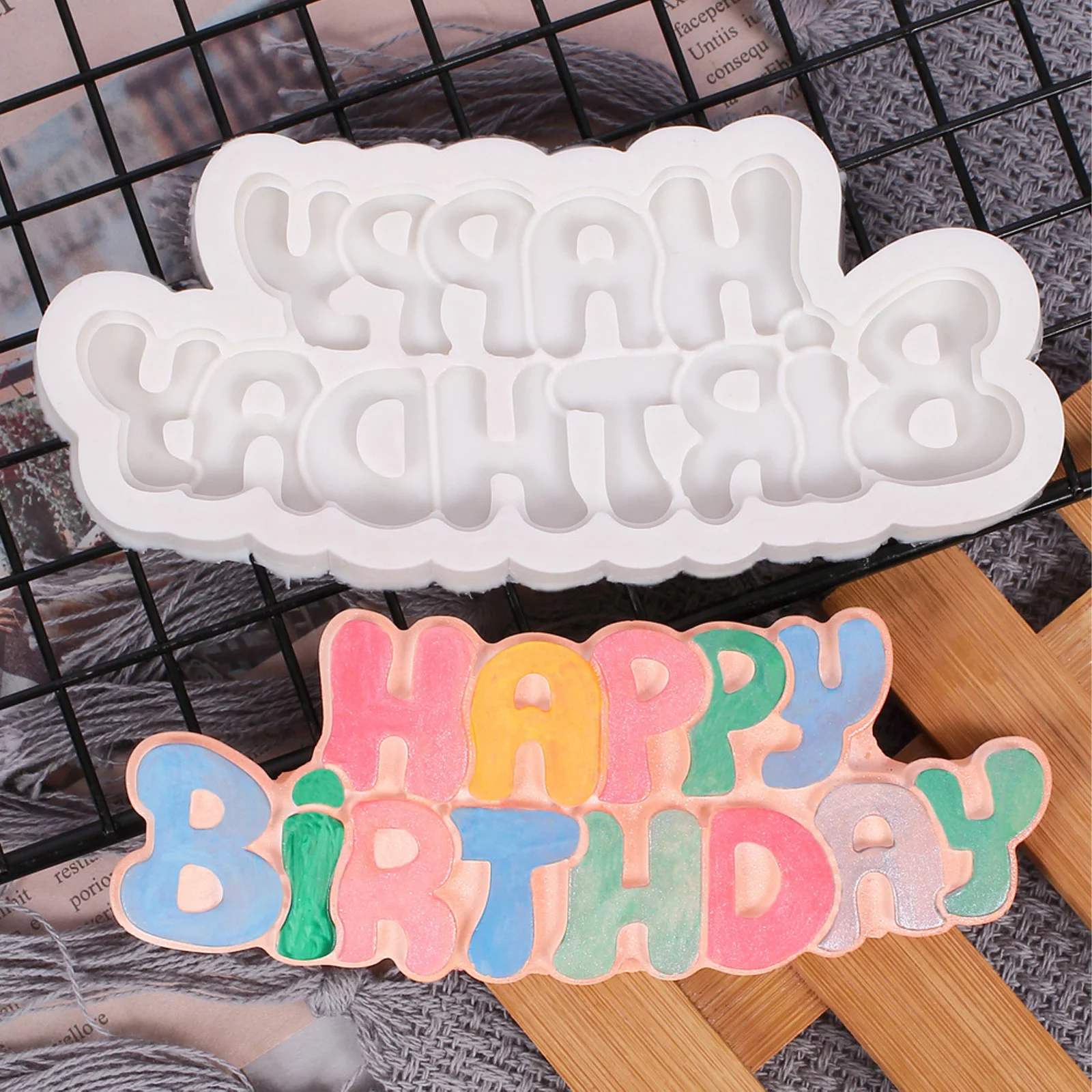 

2 Pcs Chocolate Silicone Mold Shapes for Cakes Form Pastry Molds Baking and Top