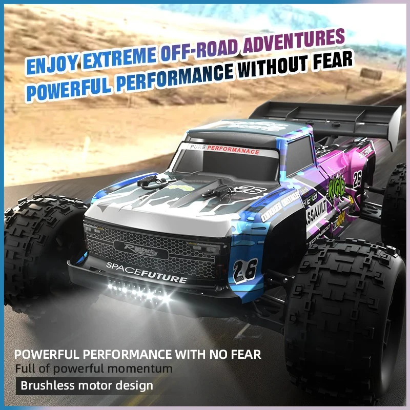 

JJRC 4WD Автомобиль с дистанционным управлением Внедорожный 4x4 RC Высокоскоростной грузовик Супер бесщеточный 70 км/ч Быстрый дрифт Гоночный монстр Игрушка Дети Взрослые