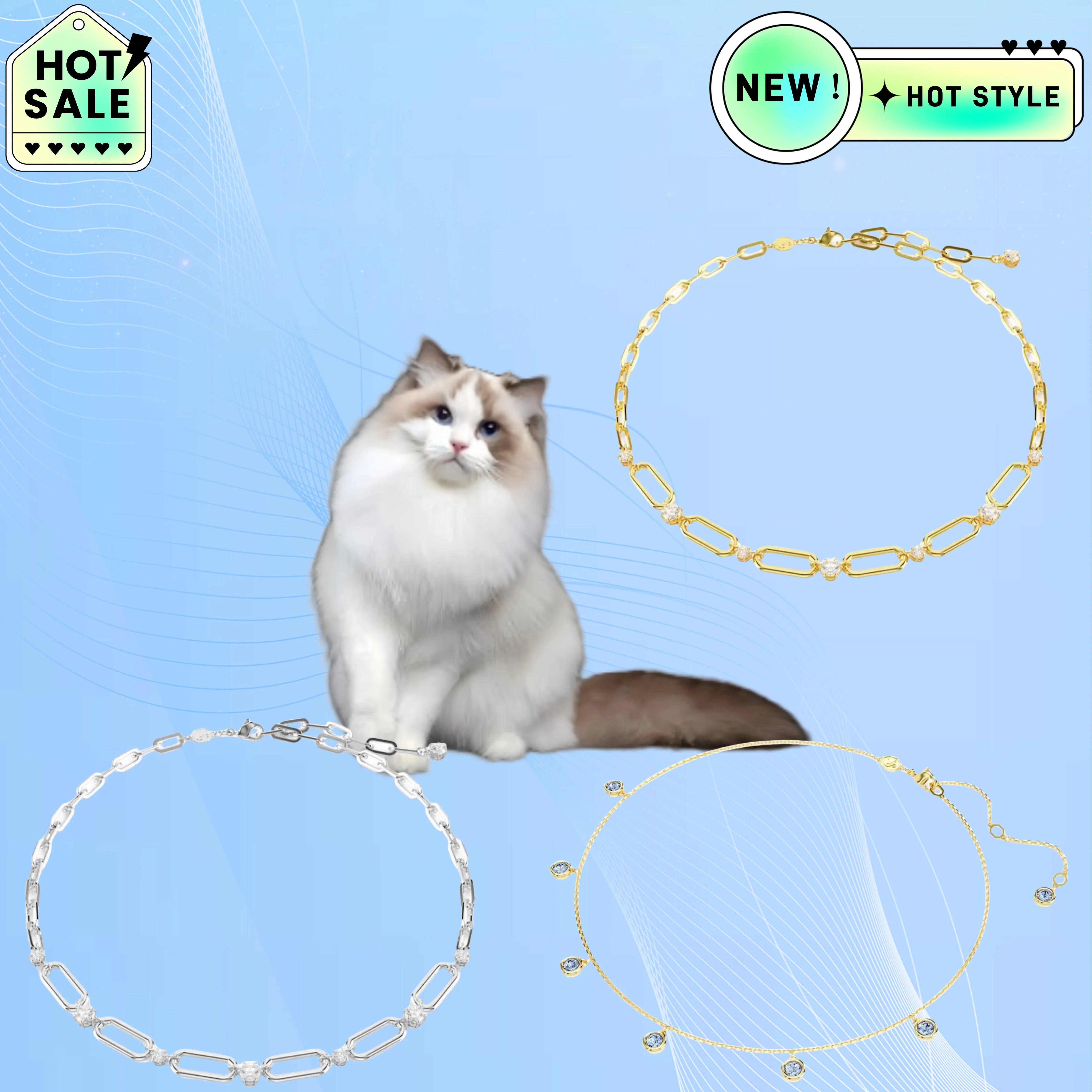 

2025 Hot Selling Brand Women's Necklace Simple and Fashionable High-end Jewelry Suitable for Gift Giving To Friends