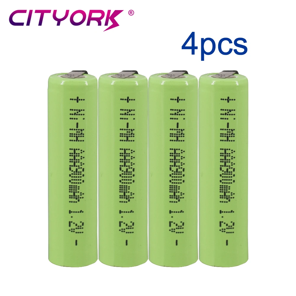 Cijork 2-16 szt. 1.2V Ni-Mh akumulator AAA z zakładkami do spawania Philips golarka elektryczna Braun Razor szczoteczka do zębów