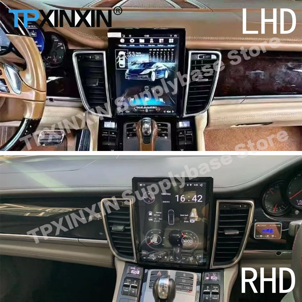 LHD RHD Automotive Radio Stereo Screen Receiver Android 9 For Porsche Panamera 2011 2012 2013 2014 2015 2016 GPS Head Unit