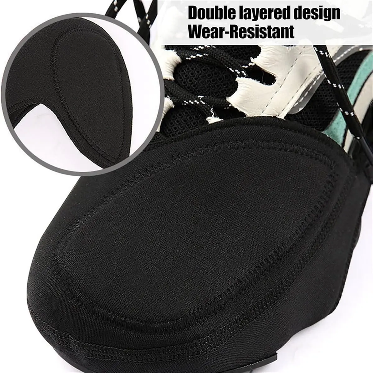 2 Pcs Motorbike Shifter Shoe Protector, Motorbike Gear Shift Pad, Adjustable Boot Protector for Motorbike