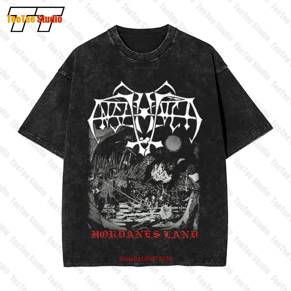 Enslaved 'Hordanes Land' T Shirt For Men Oversized T-Shirt EN4F