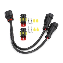 Y Splitter kablo güç çıkışı konnektör tak 12V Honda için 0 V CRF300L XL750 Transalp 2023-up crfcrf1100l afrika İkiz