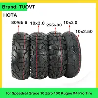 10 Inch Tire 10x3.0 80/65-6 255x80 10x2.50 Tyre for Kugoo M4 Speedual Grace 10 Zero 10X Dualtron Electric Scooters