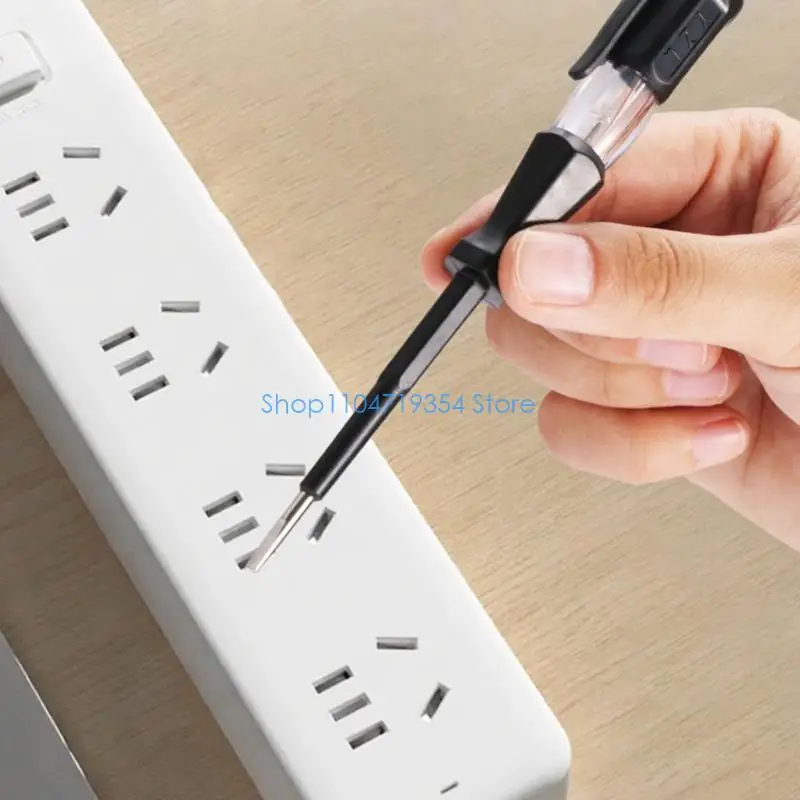0XLD High Brightness Lamp Electric Tester Pen Providing Reliable Electric Detection 100V to 500V Suitable for Electrician