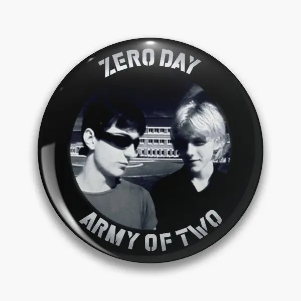 Zero Day 2003 Army Of Two  Soft Button Pin Metal Jewelry Funny Creative Badge Collar Lapel Pin Cute Clothes Cartoon Brooch Hat