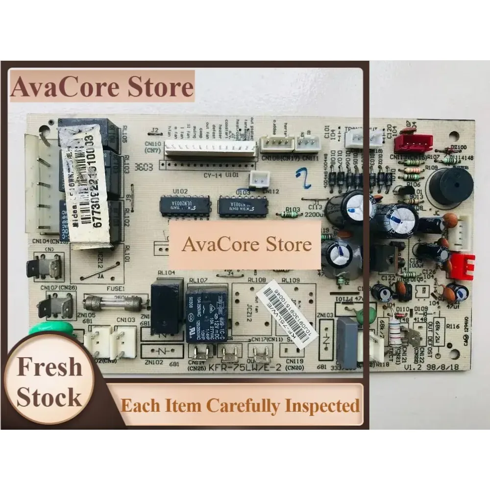 AvaCoreThe Air Conditioning Computer Board KFKFR-75LW/ED KFR-75LOW/E-2 Control Board Parts Are Working Well