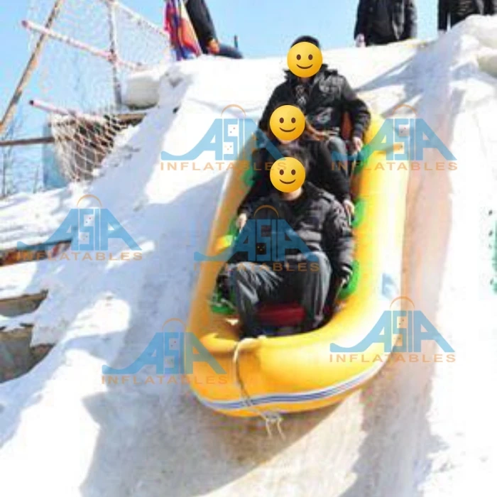 

Winter Inflatable Snowfield Canoeing Towable Tubes Snow Sled For Sale