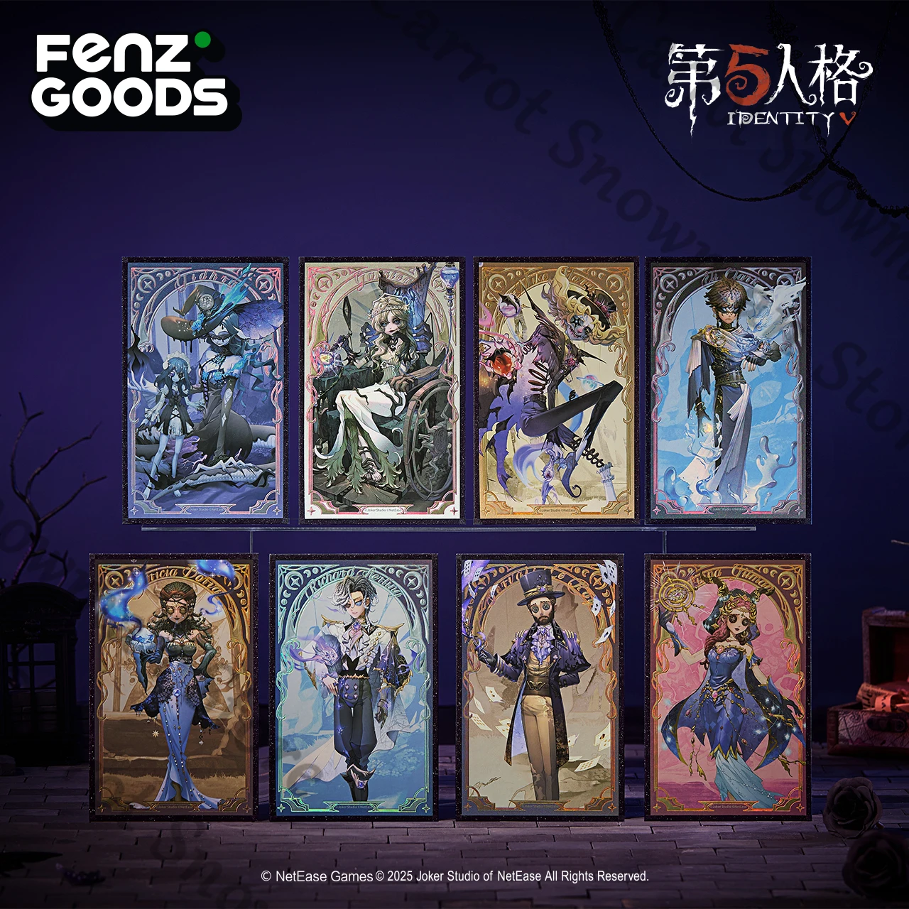 

Identity V Magical Phantom обратная лазерная цветная бумага, официальная коллекция, подлинная - подарок Eli Clark Hullabaloo Fiona Gilman Yidhra