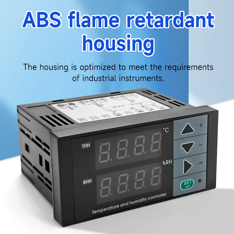 Four-way control output 4-bit display intelligent temperature and humidity controller