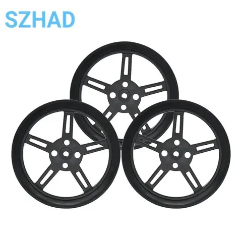 5908 Silicone Tire Compatible Robot Smart Car 360-degree 9G Steering SG90 TT Motor