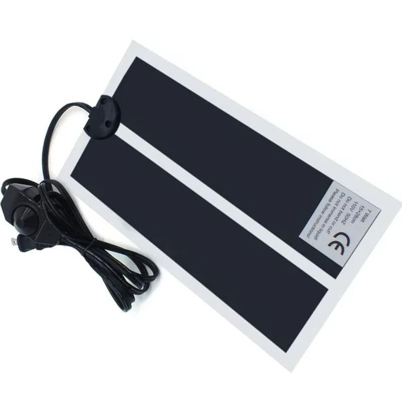 5W/7W/14W/20W Pet Heating Pad Reptile Electric Blanket US/EU Plug Warm Adjustable Temperature Controller Incubator Mat Tools