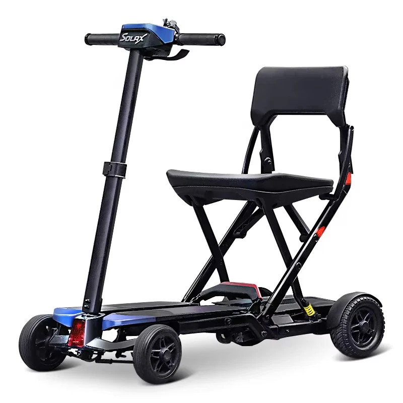 Manufacturer Offer Intelligent Lighting Portable Easy Operation Electric Mobility Scooter for Plane Travel