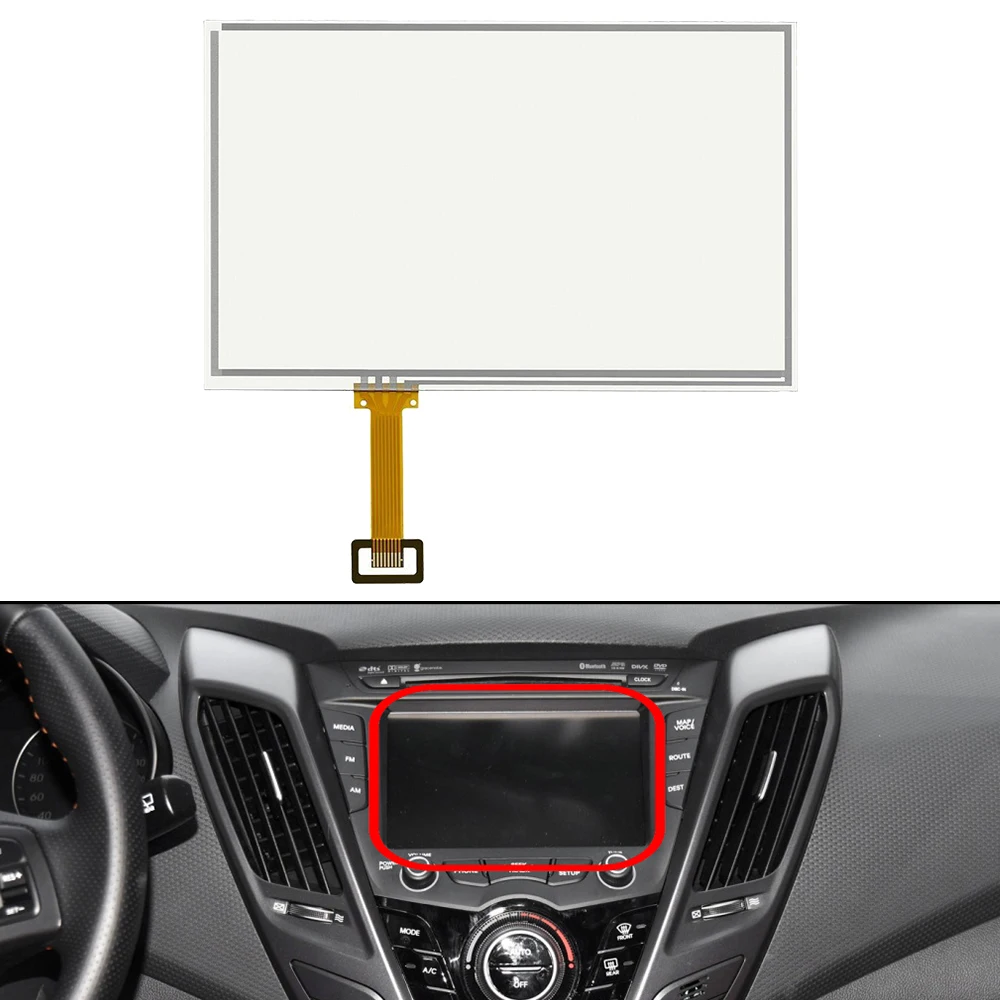 

Touch Screen Glass Digitizer LMS700KF30 TM070, LB070WV7 (TD)(01) For Hyundai Sonata Veloster 2013-2016 For Kia Sorento Soul